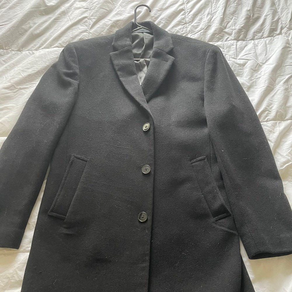 Calvin Klein - Men's Topcoat - 40 Reg - Black